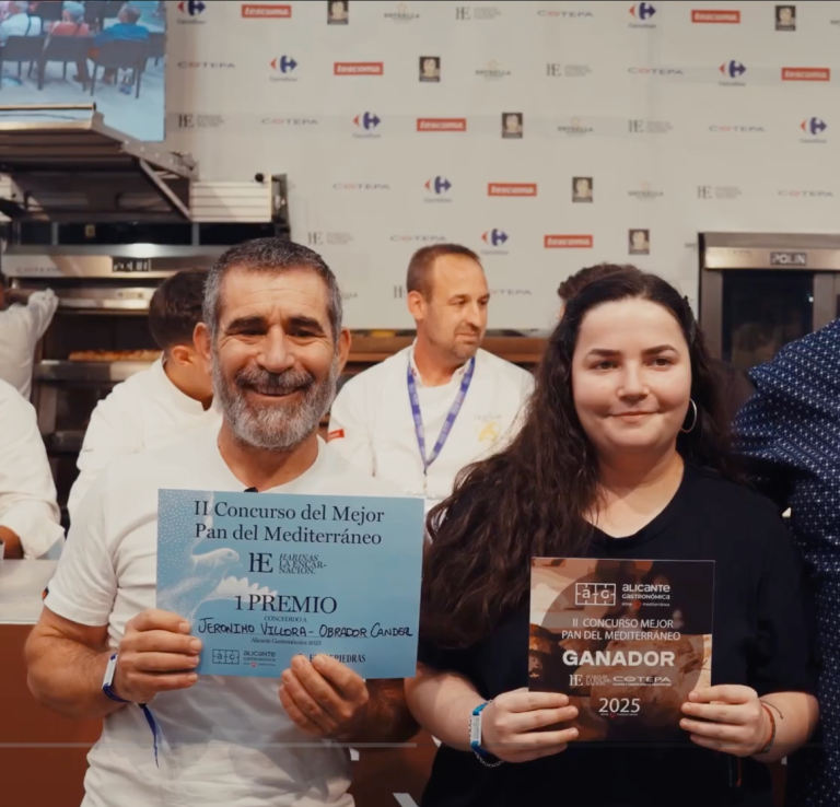 1º Premio Mejor Pan del Mediterraneo. Alicante Gastronómica 2025 